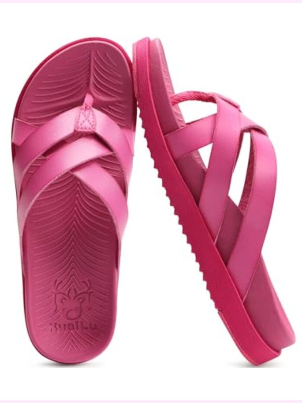 Dressy Orthotic Flip Flops With Arch Support Cushion Recovery Sandals